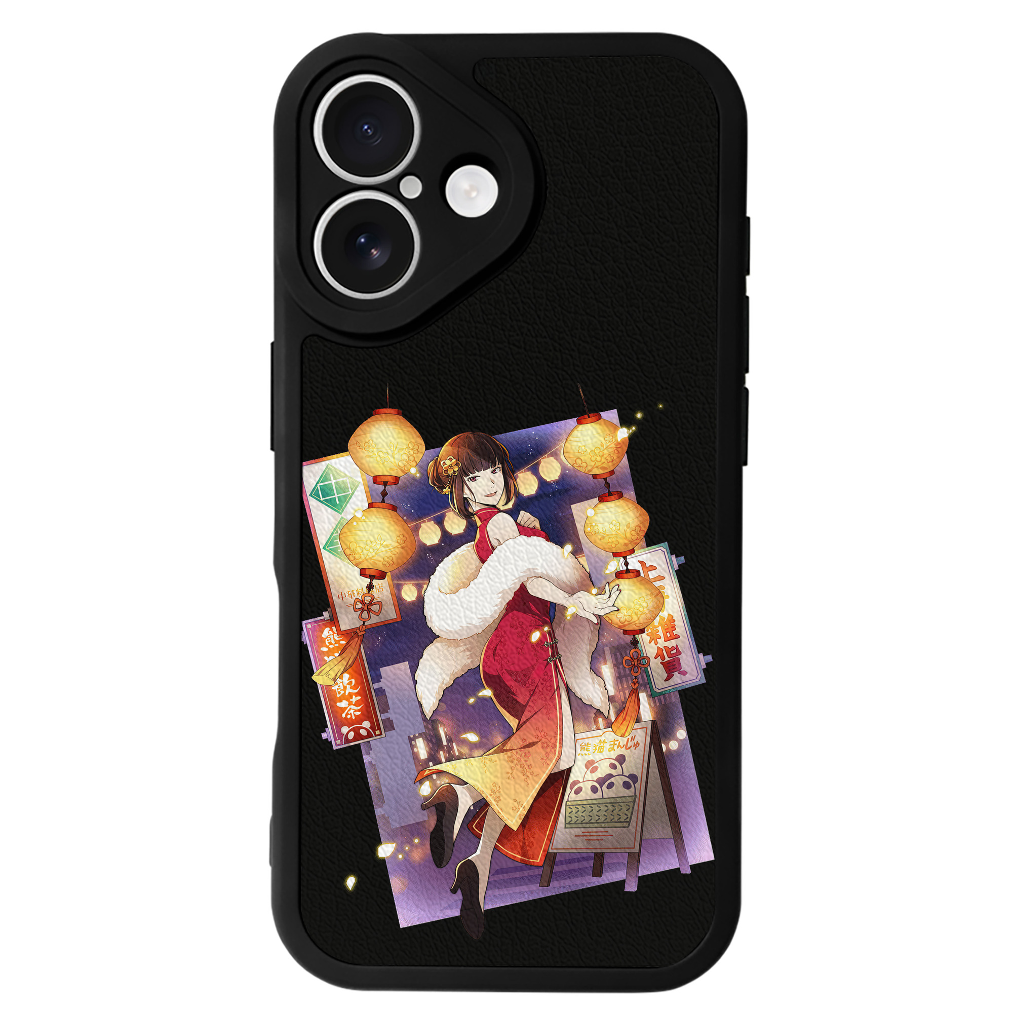 （画像用） 文豪ストレイドッグス Bungo Stray Dogs 【iPhone 16シリーズ対応】シリコンスマホケース（レザー調） 材質：シリコン